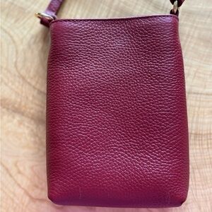 Quince Burgundy Crossbody Bag